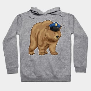 Bear Cop Police hat Police Hoodie